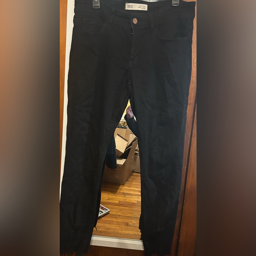 NWOT BKE black Payton  Universal Fit, mid-rise, ankle, skinny